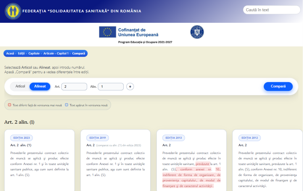 Drepturi-CCM – Calitatea vieții profesionale