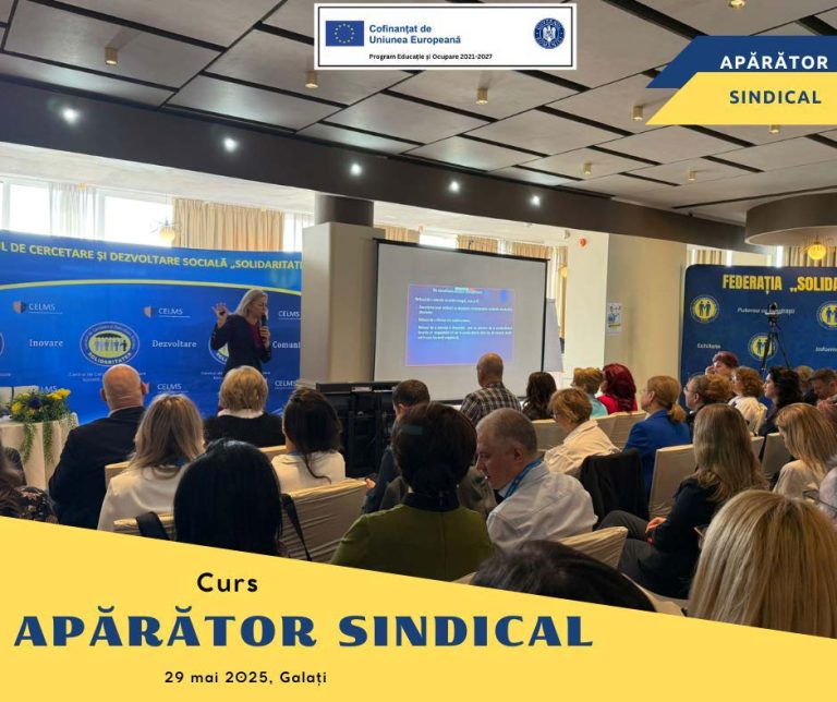 Cursul „Apărător sindical”