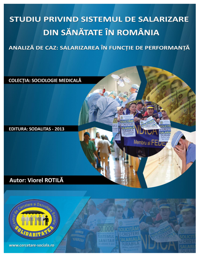 Studiu privind sistemul de salarizare din sănătate din Romania. Salarizarea in funcție de performanță