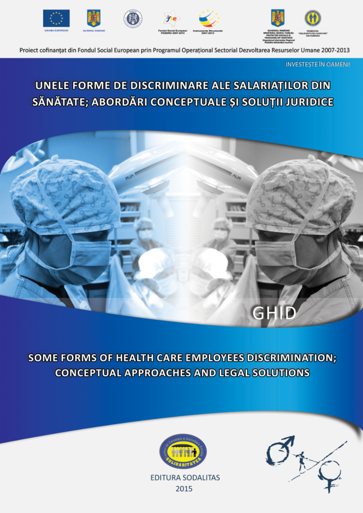 Unele forme de discriminare ale salariaților din sănătate; abordări conceptuale și soluții juridice, Ghid de bune practici